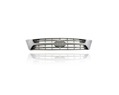 Grille - Compatible/Replacement for '06-10 Kia Sedona EX - Main Upper Gray Frame, Chrome Trim Insert, Emblem Provision - 863504D001 Grille - Compatible/Replacement for '06-10 Kia Sedona EX - Main Upper Gray Frame, Chrome Trim Insert, Emblem Provision - 863504D001