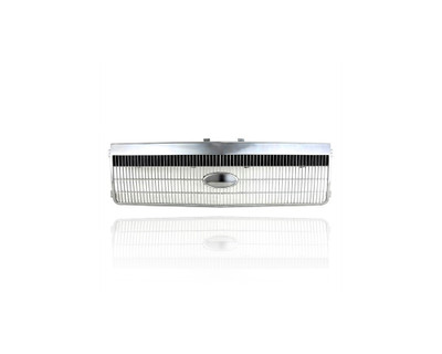Grille - Compatible/Replacement for '88-91 Ford Crown Victoria - Chrome/Argent, Emblem Provision - E8AZ8200A Grille - Compatible/Replacement for '88-91 Ford Crown Victoria - Chrome/Argent, Emblem Provision - E8AZ8200A