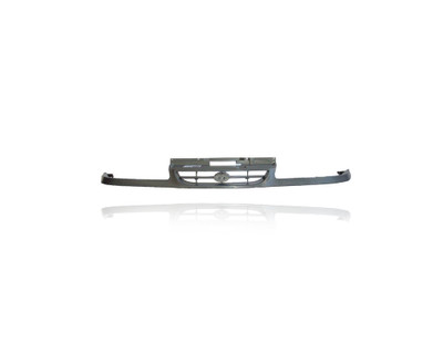 Grille - Compatible/Replacement for '95-96 Hyundai Sonata Base/GL - Main Black Frame Insert, Emblem Provision - 8637134000, OEM Grille - Compatible/Replacement for '95-96 Hyundai Sonata Base/GL - Main Black Frame Insert, Emblem Provision - 8637134000, OEM