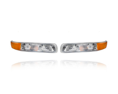 Cornering Light For GM2521173; GM2520173 99-02 Silverado, 00-06 Suburban Tahoe Park/Signal Lamp Side Marker - Pair Left and Right Cornering Light For GM2521173; GM2520173 99-02 Silverado, 00-06 Suburban Tahoe Park/Signal Lamp Side Marker - Pair Left and Right