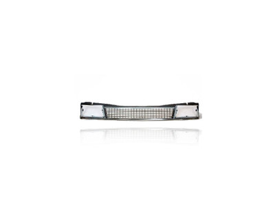 Grille - Compatible/Replacement for '87-88 Dodge Shadow Sundance - Chrome/Silver/Black - 4334240