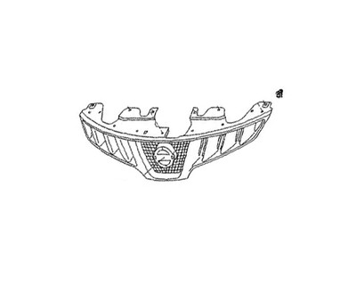 Grille - Compatible/Replacement for '84-86 Nissan 200SX - Black Frame Insert, Emblem Provision - 6231001F25 Grille - Compatible/Replacement for '84-86 Nissan 200SX - Black Frame Insert, Emblem Provision - 6231001F25