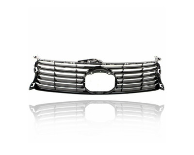 Grille - Compatible/Replacement for '13-15 Lexus GS350/450h Base - Upper Black Line Bar Insert, Emblem Provision - 5311130D90, CAPA Grille - Compatible/Replacement for '13-15 Lexus GS350/450h Base - Upper Black Line Bar Insert, Emblem Provision - 5311130D90, CAPA