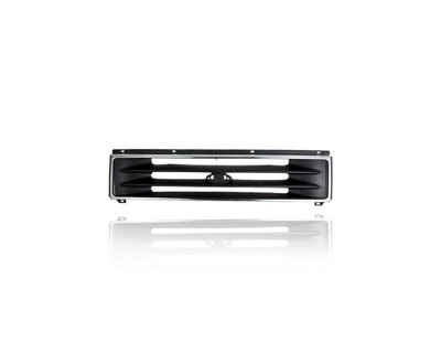 Grille - Compatible/Replacement for '89-91 Ford Aerostar - Chrome/Black/Dark Gray, Emblem Provision - E99Z8200C Grille - Compatible/Replacement for '89-91 Ford Aerostar - Chrome/Black/Dark Gray, Emblem Provision - E99Z8200C