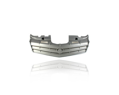 Grille - Compatible/Replacement for '04-05 Cadillac SRX Without Sport - Chrome/Silver, Emblem Provision - 25763160 Grille - Compatible/Replacement for '04-05 Cadillac SRX Without Sport - Chrome/Silver, Emblem Provision - 25763160