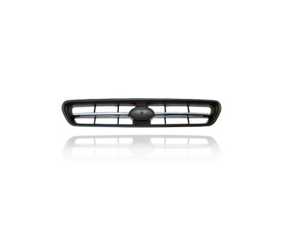 Grille - Compatible/Replacement for '00-02 Subaru Legacy L/Brighton - Black Frame, Chrome Trim Insert, Emblem Provision - 91121AE05A Grille - Compatible/Replacement for '00-02 Subaru Legacy L/Brighton - Black Frame, Chrome Trim Insert, Emblem Provision - 91121AE05A