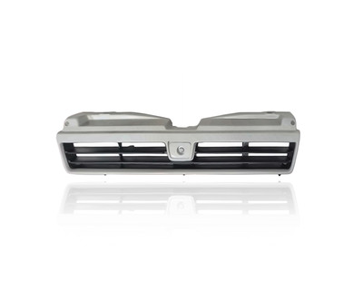 Grille - Compatible/Replacement for '87-89 Subaru 1800 Sedan/Wagon - Black/White Frame Insert, Emblem Provision - 91086GA980