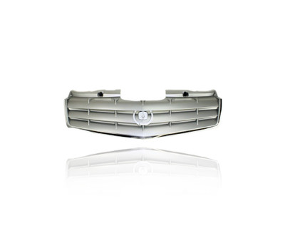 Grille - Compatible/Replacement for '04-05 Cadillac SRX Without Sport - All Chrome, Emblem Provision - 25763160 Grille - Compatible/Replacement for '04-05 Cadillac SRX Without Sport - All Chrome, Emblem Provision - 25763160