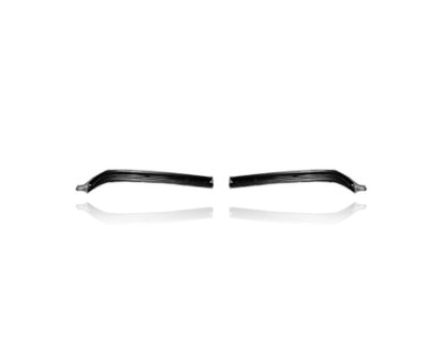 Grille Molding - Compatible/Replacement for '89-92 Mazda MPV - Front Lower Side Molding, Black - Pair, Left Driver + Right Passenger Set, LA01507G0A, LA01507H0A Grille Molding - Compatible/Replacement for '89-92 Mazda MPV - Front Lower Side Molding, Black - Pair, Left Driver + Right Passenger Set, LA01507G0A, LA01507H0A