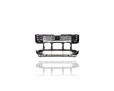 Grille Mounting Panel - Compatible/Replacement for '06-09 Ford Fusion - Header, Black, Emblem Provision - 6E5Z8A284C, CAPA Grille Mounting Panel - Compatible/Replacement for '06-09 Ford Fusion - Header, Black, Emblem Provision - 6E5Z8A284C, CAPA