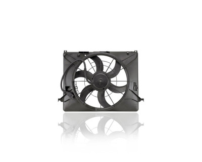Dual Radiator and Condenser Fan Assembly - Compatible/Replacement for '09-14 Hyundai Genesis Sedan 6Cy/3.8L - 253803M250