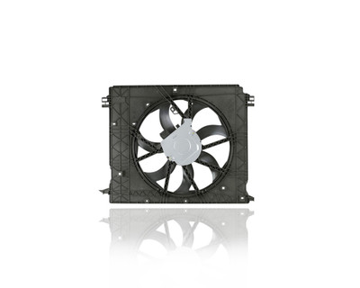 Dual Radiator and Condenser Fan Assembly - Compatible/Replacement for '20-23 Toyota Highlander/Hybrid 4/6Cy 2.5/3.5L With Brushless Motor - 16360F0100
