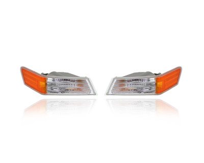 Cornering Light Assembly For CH2527102; CH2526102 07-17 Jeep Patriot - Park Signal Lamp, Pair Left and Right Set, NSF Cornering Light Assembly For CH2527102; CH2526102 07-17 Jeep Patriot - Park Signal Lamp, Pair Left and Right Set, NSF