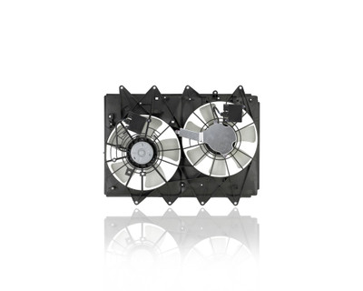Dual Radiator and Condenser Fan Assembly - Compatible/Replacement for '07-09 Mazda CX-9 6Cy 3.5/3.7L Heavy-Duty Without Tow Package - With Fan Control Module - CY0315025G Dual Radiator and Condenser Fan Assembly - Compatible/Replacement for '07-09 Mazda CX-9 6Cy 3.5/3.7L Heavy-Duty Without Tow Package - With Fan Control Module - CY0315025G