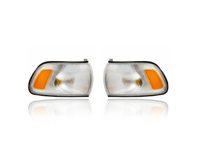 Cornering Light Assembly For 91-97 Toyota Previa Van - Both Pair, Left Driver Right Passenger - 8151095D00, 8152095D00 Cornering Light Assembly For 91-97 Toyota Previa Van - Both Pair, Left Driver Right Passenger - 8151095D00, 8152095D00