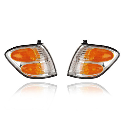 Cornering Light Assembly For 01-04 Toyota Sequoia, 00-04 Tundra-Double Cab - Signal Lamp - Pair, Left Driver + Right Passenger Set - CAPA - 815100C020, 815200C020 Cornering Light Assembly For 01-04 Toyota Sequoia, 00-04 Tundra-Double Cab - Signal Lamp - Pair, Left Driver + Right Passenger Set - CAPA - 815100C020, 815200C020