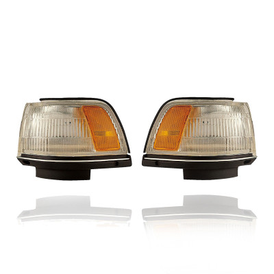 Cornering Light Assembly For 10/86-91 Toyota Camry Sedan/Wagon - Pair, Left Driver + Right Passenger Set - 8161032081, 8162032081 Cornering Light Assembly For 10/86-91 Toyota Camry Sedan/Wagon - Pair, Left Driver + Right Passenger Set - 8161032081, 8162032081