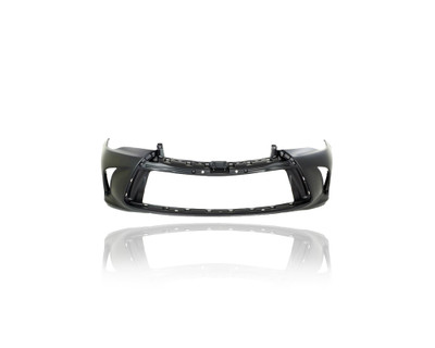 Bumper Cover - Compatible/Replacement for '15-17 Toyota Camry/Hybrid LE/SE/XSE/XLE - Front, Primed Without Sensor Hole, 5211907912 Bumper Cover - Compatible/Replacement for '15-17 Toyota Camry/Hybrid LE/SE/XSE/XLE - Front, Primed Without Sensor Hole, 5211907912