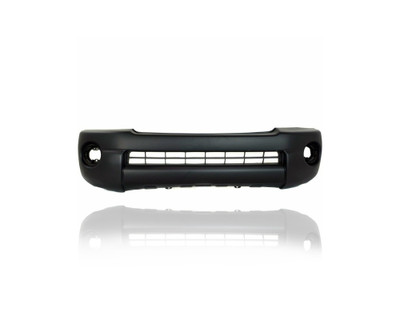 Bumper Cover - Compatible/Replacement for '05-11 Toyota Tacoma Base - Front, Primed Without Sideflare/Spoiler Hole, 5211904010