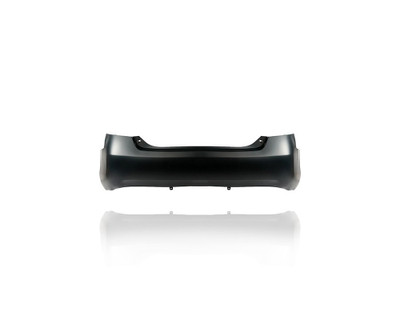 Bumper Cover - Compatible/Replacement for '07-11 Toyota Camry Base/CE/LE/XLE 4Cy (USA-Built) - Rear, Primed With Single Exhaust, Without Spoiler Hole, 5215906950 CAPA Bumper Cover - Compatible/Replacement for '07-11 Toyota Camry Base/CE/LE/XLE 4Cy (USA-Built) - Rear, Primed With Single Exhaust, Without Spoiler Hole, 5215906950 CAPA