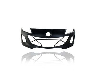 Bumper Cover - Compatible/Replacement for '12-13 Mazda Mazda3 Sedan/Hatchback I/S 2.0/2.5L - Front Primed, BGV450031EBB CAPA Bumper Cover - Compatible/Replacement for '12-13 Mazda Mazda3 Sedan/Hatchback I/S 2.0/2.5L - Front Primed, BGV450031EBB CAPA