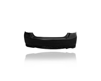 Bumper Cover - Compatible/Replacement for '16-17 Honda Accord Sedan LX/EX/EXL 4Cy - Rear, Primed With Single Exhaust Hole, Without Sensor Hole, 71501T2FA50ZZ Bumper Cover - Compatible/Replacement for '16-17 Honda Accord Sedan LX/EX/EXL 4Cy - Rear, Primed With Single Exhaust Hole, Without Sensor Hole, 71501T2FA50ZZ