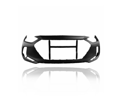 Bumper Cover - Compatible/Replacement for '17-18 Hyundai Elantra Sedan SE/SEL/Value/Eco/Limited (USA-Built) - Front, Primed, 86510F3000 CAPA Bumper Cover - Compatible/Replacement for '17-18 Hyundai Elantra Sedan SE/SEL/Value/Eco/Limited (USA-Built) - Front, Primed, 86510F3000 CAPA