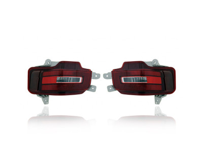 Back Up Light Assembly - Compatible/Replacement for '20-22 Hyundai Palisade - On Rear Lower Bumper, Halogen - Pair, Left Driver + Right Passenger Set - 92406S8000, 92405S8000 CAPA Back Up Light Assembly - Compatible/Replacement for '20-22 Hyundai Palisade - On Rear Lower Bumper, Halogen - Pair, Left Driver + Right Passenger Set - 92406S8000, 92405S8000 CAPA