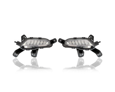 Daytime Running Light - Compatible/Replacement for '18-20 Hyundai Elantra GT Hatchback (Exclude N-Line) - LED, White Beam - Pair, Left Driver + Right Passenger Set - 92208G3101, 92207G3101 CAPA Daytime Running Light - Compatible/Replacement for '18-20 Hyundai Elantra GT Hatchback (Exclude N-Line) - LED, White Beam - Pair, Left Driver + Right Passenger Set - 92208G3101, 92207G3101 CAPA