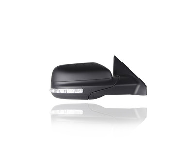Door Mirror - Compatible/Replacement for '11-15 Ford Explorer - Power-Folding, Memory, Heated With Signal/Puddle Lamp, Blind Spot, Convex/Spotter Glass, Black - Right Hand - Passenger - BB5Z17682EAPTM