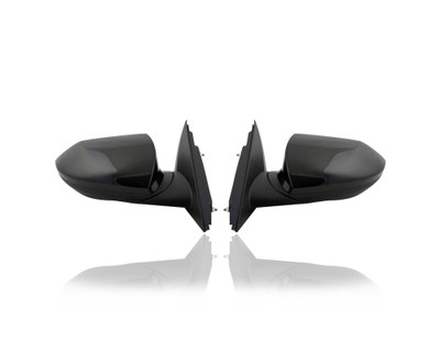 Door Mirror - Compatible/Replacement for '21-23 Hyundai Elantra Sedan SEL/Limited - Powered, Heated Without Signal Lamp, Unpainted - Pair, Left Driver + Right Passenger Set - 87620AB040, 87610AB040 Door Mirror - Compatible/Replacement for '21-23 Hyundai Elantra Sedan SEL/Limited - Powered, Heated Without Signal Lamp, Unpainted - Pair, Left Driver + Right Passenger Set - 87620AB040, 87610AB040