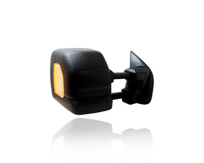 Door Mirror - Compatible/Replacement for '16-23 Nissan Titan/XD SV - Powered, Heated With Signal Lamp, Without Blind Spot, Extendable Black - Right Hand - Passenger - 963019FT0E Door Mirror - Compatible/Replacement for '16-23 Nissan Titan/XD SV - Powered, Heated With Signal Lamp, Without Blind Spot, Extendable Black - Right Hand - Passenger - 963019FT0E