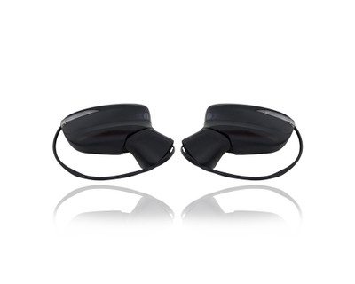 Door Mirror - Compatible/Replacement for '15-16 Mazda CX-5 Grand Touring - Powered, Heated With Signal Lamp/Blind Spot, Unpainted - Pair, Left Driver + Right Passenger Set - KR2569121A, KR2569181A Door Mirror - Compatible/Replacement for '15-16 Mazda CX-5 Grand Touring - Powered, Heated With Signal Lamp/Blind Spot, Unpainted - Pair, Left Driver + Right Passenger Set - KR2569121A, KR2569181A