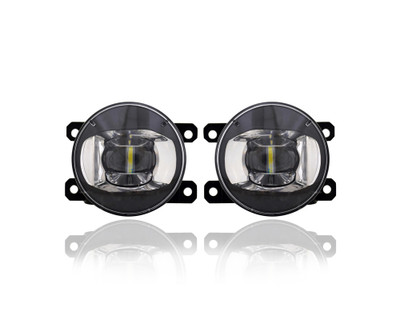 Fog Light Assembly - Compatible/Replacement for '19-23 Jeep Renegade, 19-22 Fiat 500x - LED - Pair, Left Driver + Right Passenger Set - 68439332AA, 68439333AA Fog Light Assembly - Compatible/Replacement for '19-23 Jeep Renegade, 19-22 Fiat 500x - LED - Pair, Left Driver + Right Passenger Set - 68439332AA, 68439333AA
