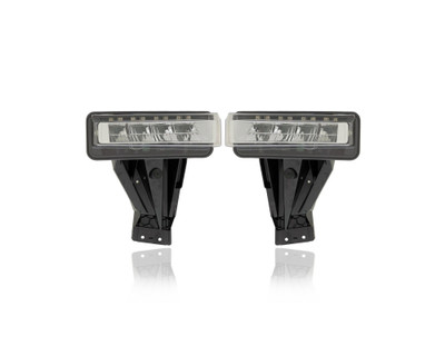 Fog Light Assembly - Compatible/Replacement for '20-22 Ford Super-Duty Pickup Crew/EXT Cab 250/350/450 - LED - Pair, Left Driver + Right Passenger Set - LC3Z15200C, LC3Z15201C Fog Light Assembly - Compatible/Replacement for '20-22 Ford Super-Duty Pickup Crew/EXT Cab 250/350/450 - LED - Pair, Left Driver + Right Passenger Set - LC3Z15200C, LC3Z15201C
