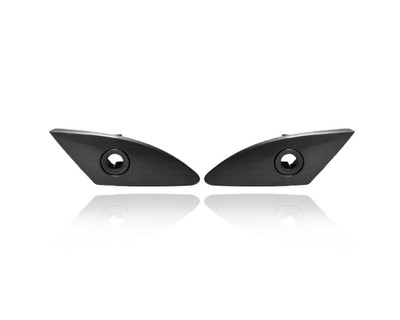 Fog Light Cover - Compatible/Replacement for '06-10 Mercedes-Benz R-320/350/500/63 - Bumper Insert With Sensor Hole, Primed - Pair, Left Driver + Right Passenger Set - 2518851023, 2518850923 Fog Light Cover - Compatible/Replacement for '06-10 Mercedes-Benz R-320/350/500/63 - Bumper Insert With Sensor Hole, Primed - Pair, Left Driver + Right Passenger Set - 2518851023, 2518850923