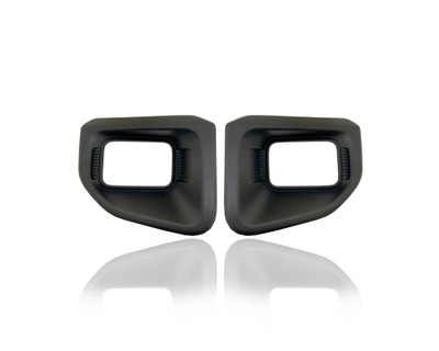 Fog Light Cover - Compatible/Replacement for '20-22 Ford F-250 Super Duty - Bezel With Halogen, Front Bumper Insert - Pair, Left Driver + Right Passenger Set - LC3Z17C754AA, LC3Z17C755AA Fog Light Cover - Compatible/Replacement for '20-22 Ford F-250 Super Duty - Bezel With Halogen, Front Bumper Insert - Pair, Left Driver + Right Passenger Set - LC3Z17C754AA, LC3Z17C755AA