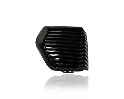 Fog Light Cover - Compatible/Replacement for '19-22 GMC Sierra 1500 - Opening Without Lamp Hole, Front Bumper Insert - Left Hand - Driver - 84220372