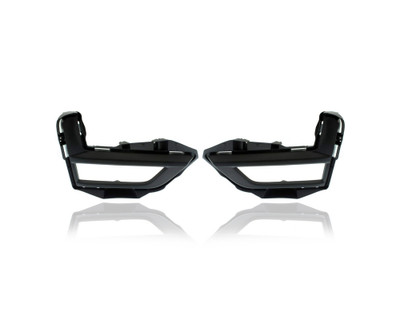 Fog Light Cover - Compatible/Replacement for '17-20 Nissan Rogue/Hybrid SL - With Lamp Hole - Pair, Left Driver + Right Passenger Set - 622566FL0B, 622576FL0B Fog Light Cover - Compatible/Replacement for '17-20 Nissan Rogue/Hybrid SL - With Lamp Hole - Pair, Left Driver + Right Passenger Set - 622566FL0B, 622576FL0B