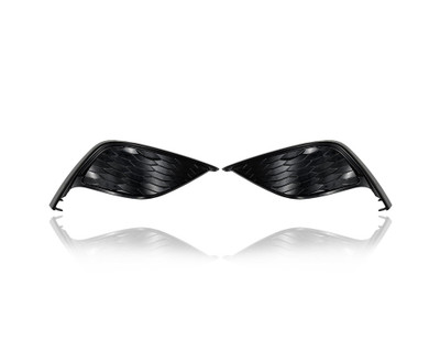 Fog Light Cover - Compatible/Replacement for '21-24 Toyota Camry/Hybrid SE/Nightshade - Trim Insert, Black - Pair, Left Driver + Right Passenger Set - 8148106220, 8148206190 Fog Light Cover - Compatible/Replacement for '21-24 Toyota Camry/Hybrid SE/Nightshade - Trim Insert, Black - Pair, Left Driver + Right Passenger Set - 8148106220, 8148206190