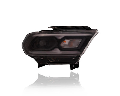 Headlight Assembly - Compatible/Replacement for '21-22 Dodge Durango - LED, Standard Type Black - Right Hand - Passenger - 68433778AF Headlight Assembly - Compatible/Replacement for '21-22 Dodge Durango - LED, Standard Type Black - Right Hand - Passenger - 68433778AF