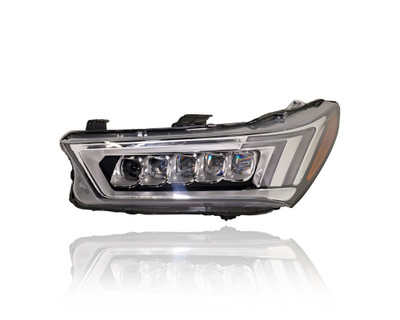 Headlight Assembly - Compatible/Replacement for '17-20 Acura MDX/Hybrid Base - LED, Chrome Trim Interior - Left Hand - Driver - 33150TZ5A51 CAPA Headlight Assembly - Compatible/Replacement for '17-20 Acura MDX/Hybrid Base - LED, Chrome Trim Interior - Left Hand - Driver - 33150TZ5A51 CAPA