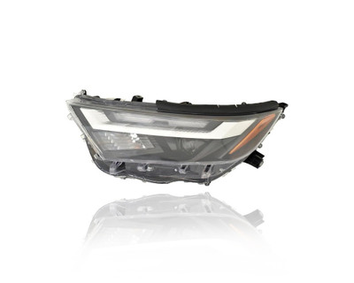 Headlight Assembly - Compatible/Replacement for '22-23 Toyota RAV4 Hybrid LE/XLE/Premium/Woodland (USA-Built) - Halogen/LED Without LED Signal Lamp - Left Hand - Driver - 811500R440 Headlight Assembly - Compatible/Replacement for '22-23 Toyota RAV4 Hybrid LE/XLE/Premium/Woodland (USA-Built) - Halogen/LED Without LED Signal Lamp - Left Hand - Driver - 811500R440