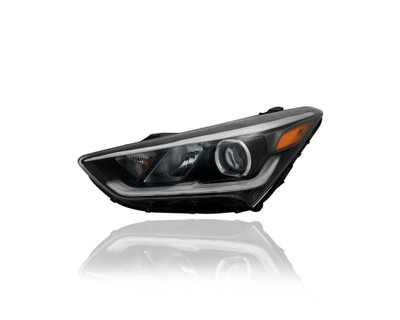 Headlight Assembly - Compatible/Replacement for '17-18 Hyundai Santa Fe, 19-19 XL - Halogen/LED - Left Hand - Driver - 92101B8530 CAPA Headlight Assembly - Compatible/Replacement for '17-18 Hyundai Santa Fe, 19-19 XL - Halogen/LED - Left Hand - Driver - 92101B8530 CAPA