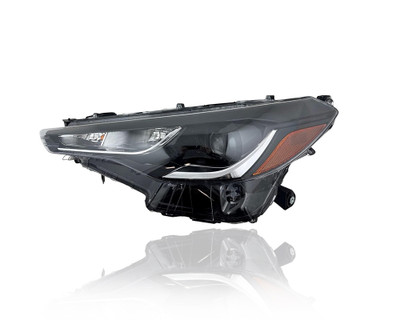 Headlight Assembly - Compatible/Replacement for '22-23 Toyota Corolla Cross L/LE - LED - Left Hand - Driver - 811500A230