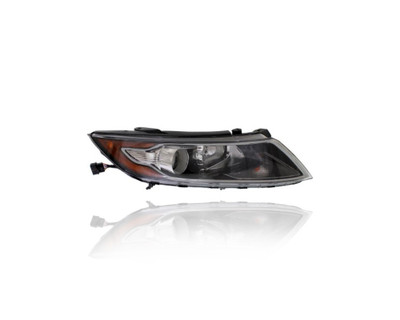 Headlight Assembly - Compatible/Replacement for '11-13 Kia Optima Hybrid Base/LX-Only - Halogen - Right Hand - Passenger - 921024U020 CAPA