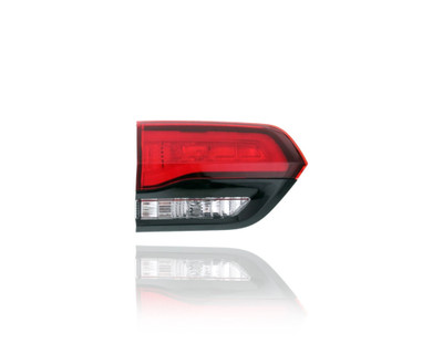Tail Light Assembly - Compatible/Replacement for '14-22 Jeep Grand Cherokee/WK SRT/Trackhawk - On Liftgate, Black Trim - Left Hand - Driver - 68142945AJ