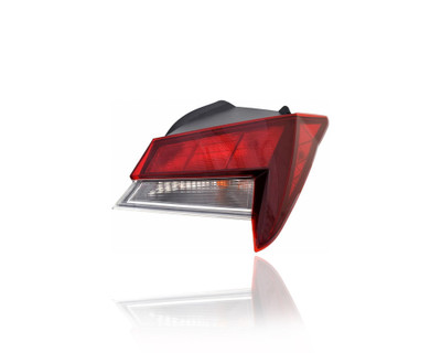 Tail Light Assembly - Compatible/Replacement for '21-23 Hyundai Elantra Sedan SE/SEL (USA-Built) - Halogen, On Body Quarter Panel - Right Hand - Passenger - 92402AB000 CAPA Tail Light Assembly - Compatible/Replacement for '21-23 Hyundai Elantra Sedan SE/SEL (USA-Built) - Halogen, On Body Quarter Panel - Right Hand - Passenger - 92402AB000 CAPA