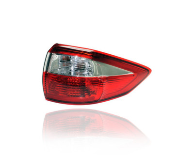 Tail Light Assembly - Compatible/Replacement for '13-16 Ford C-Max Hybrid/Energi-SE/SEL - Outer Body, Halogen - Right Hand - Passenger - DM5Z13404A CAPA Tail Light Assembly - Compatible/Replacement for '13-16 Ford C-Max Hybrid/Energi-SE/SEL - Outer Body, Halogen - Right Hand - Passenger - DM5Z13404A CAPA