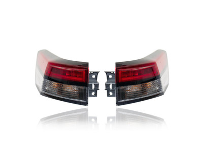 Tail Light Assembly - Compatible/Replacement for '22-24 Nissan Pathfinder - On Body Quarter Panel, Halogen/LED - Pair, Left Driver + Right Passenger Set - 265506TA0B, 265556TA0B Tail Light Assembly - Compatible/Replacement for '22-24 Nissan Pathfinder - On Body Quarter Panel, Halogen/LED - Pair, Left Driver + Right Passenger Set - 265506TA0B, 265556TA0B